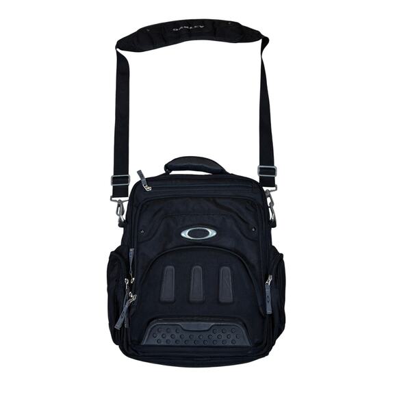 Oakley Vertical Messenger Laptop Shoulder Bag Y2K Tactical Travel - Picture 1 of 16